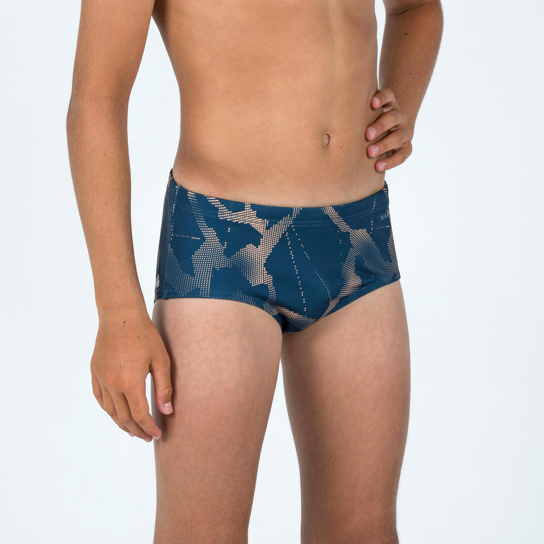 MAILLOT DE BAIN NATATION 900 SLIP BANDEAU LINES