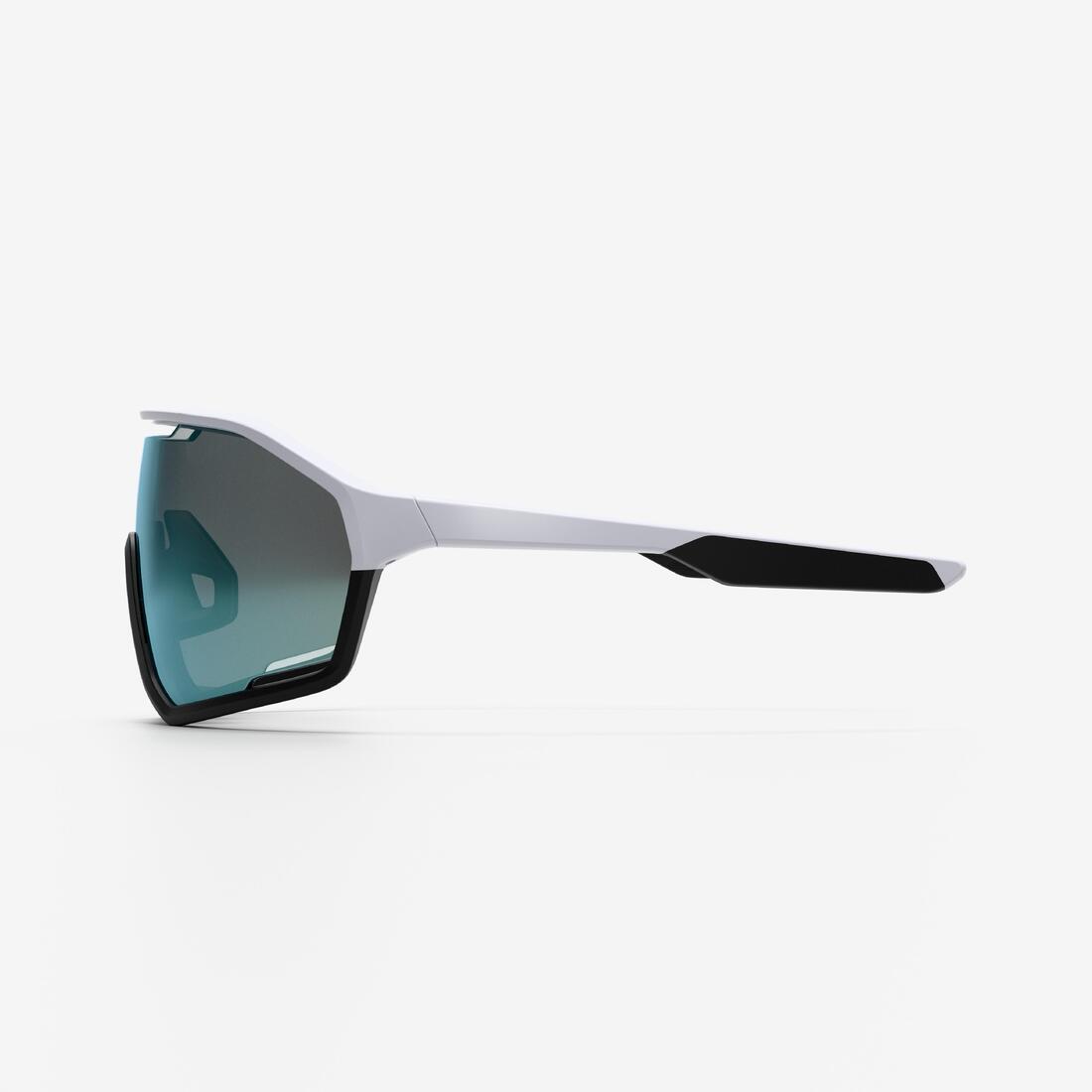 Lunettes de vélo adulte PERF 500 catégorie 3 BLANC