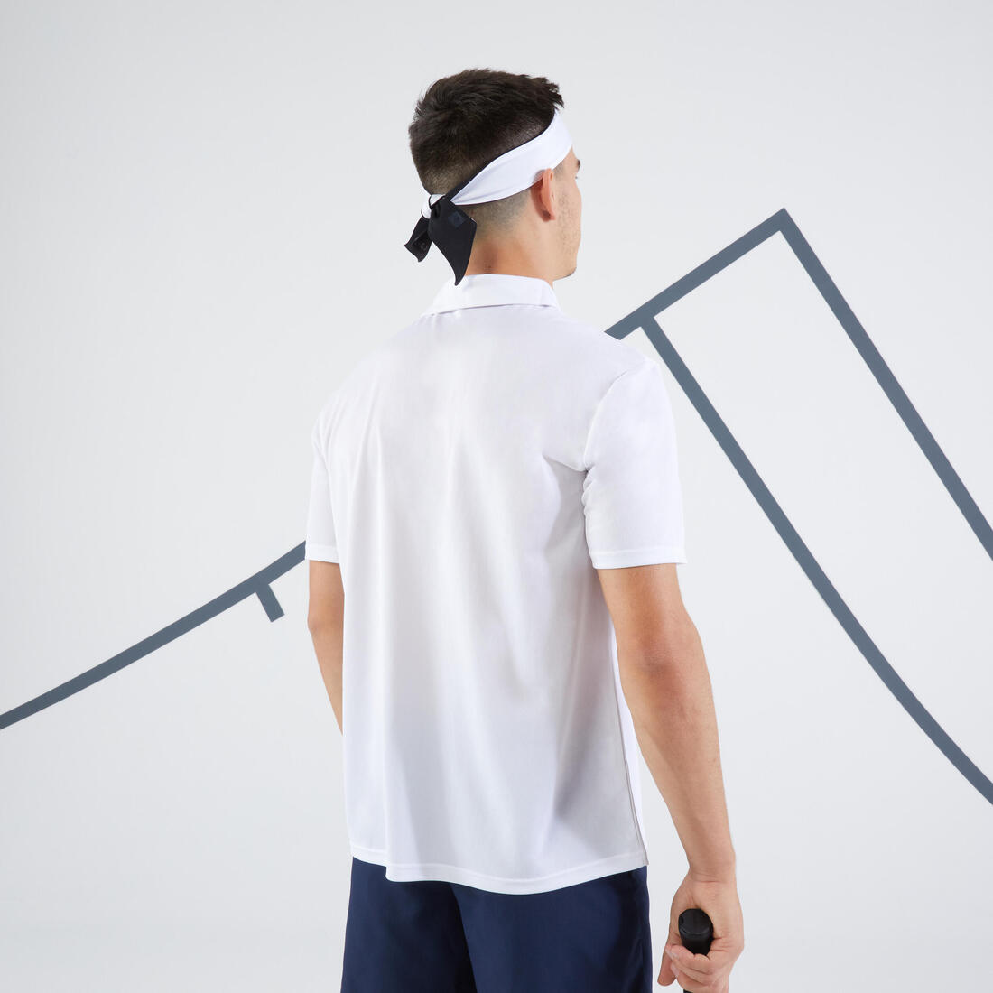 Polo de tennis manches courtes homme - Essential
