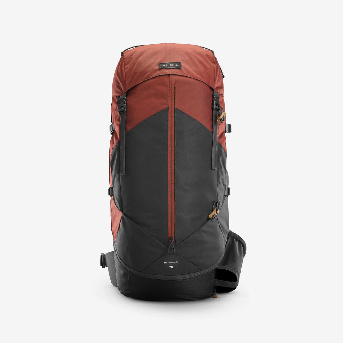 Sac à dos de trekking homme 70 l - mt100 easyfit