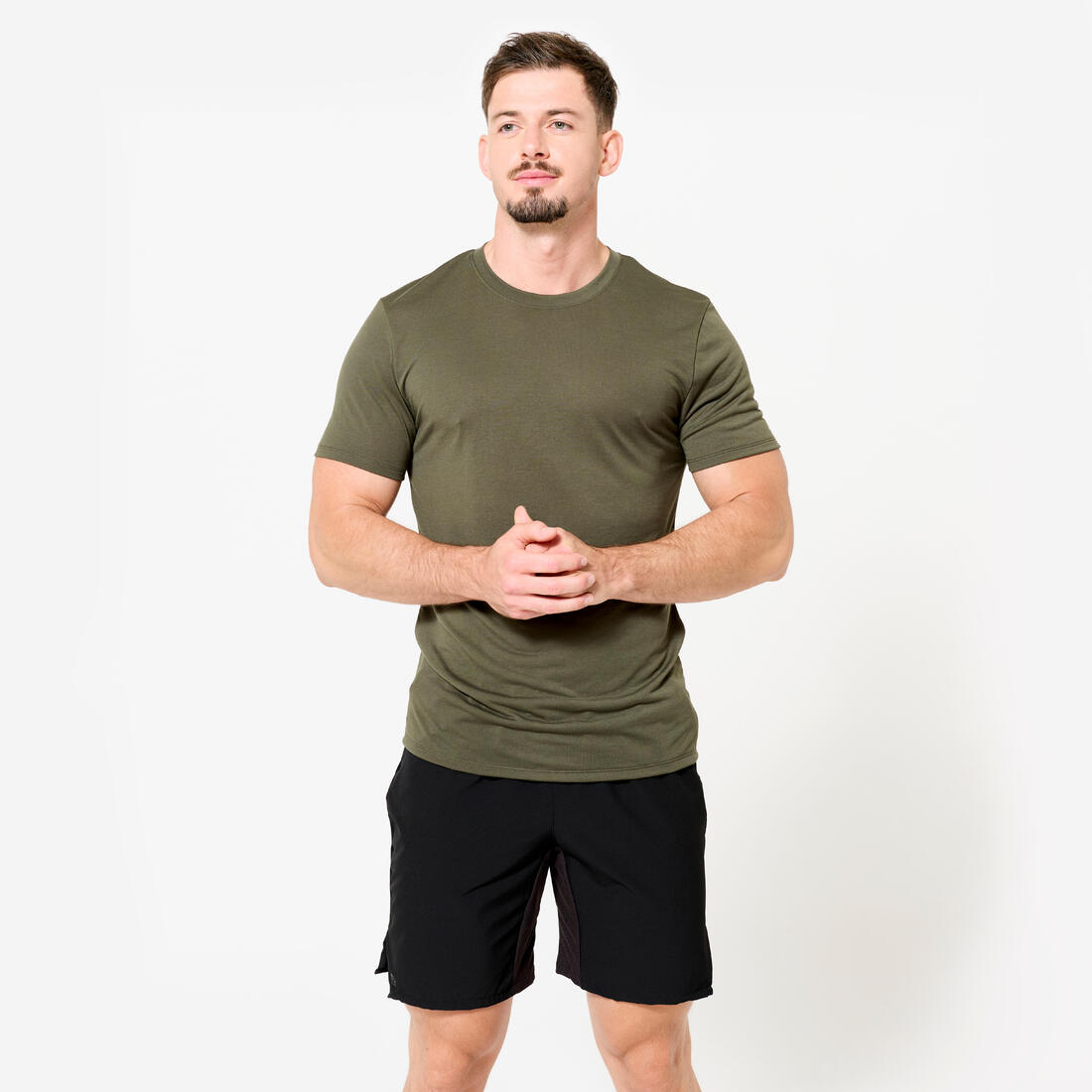 T-shirt de cross training slim respirant homme