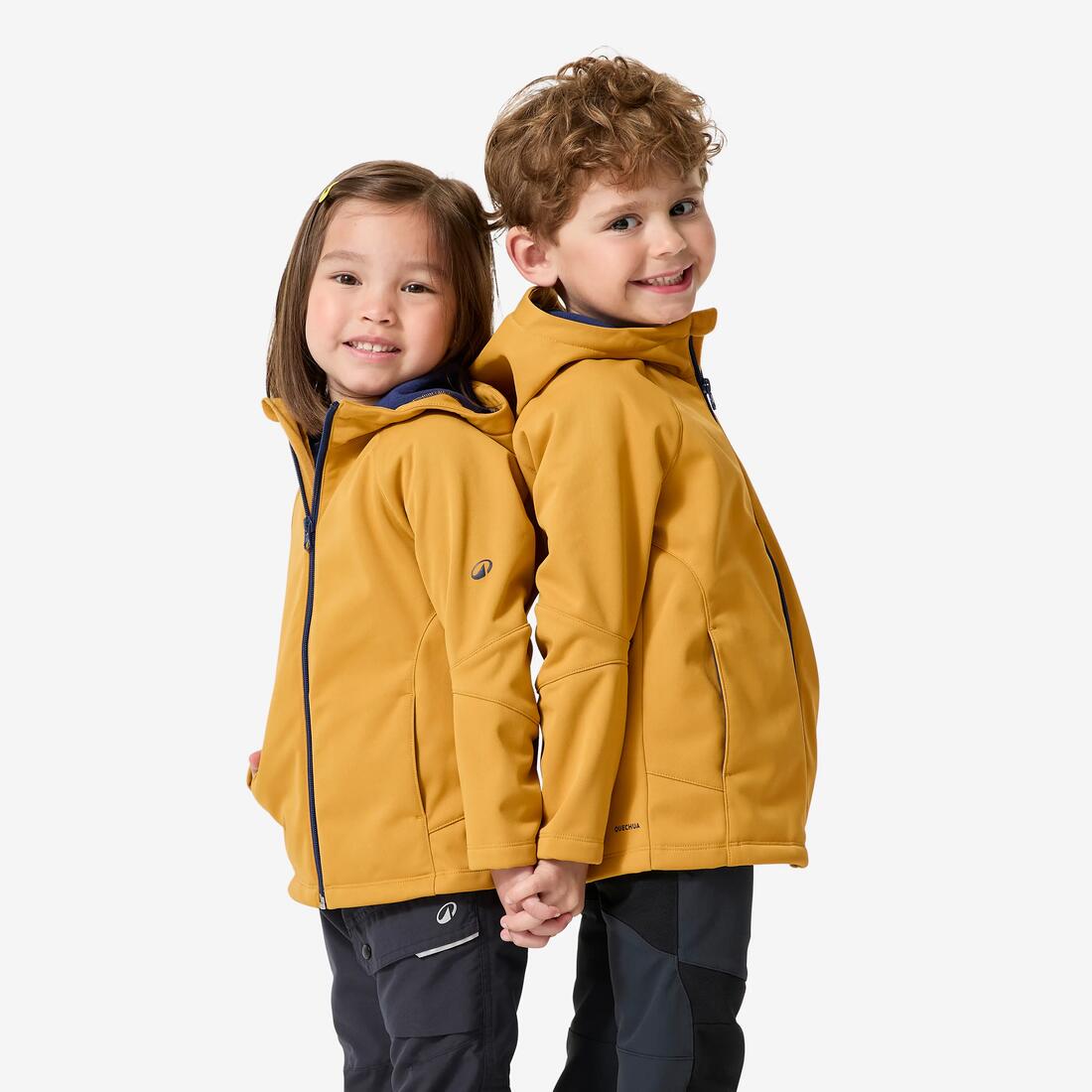 Veste softshell de randonnée enfant 2-6 ans, MH900