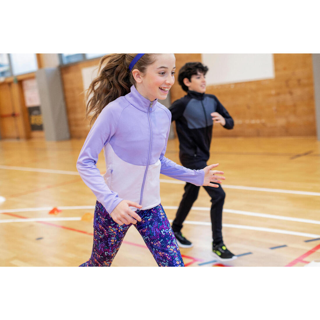 Veste de sport cintrée fille