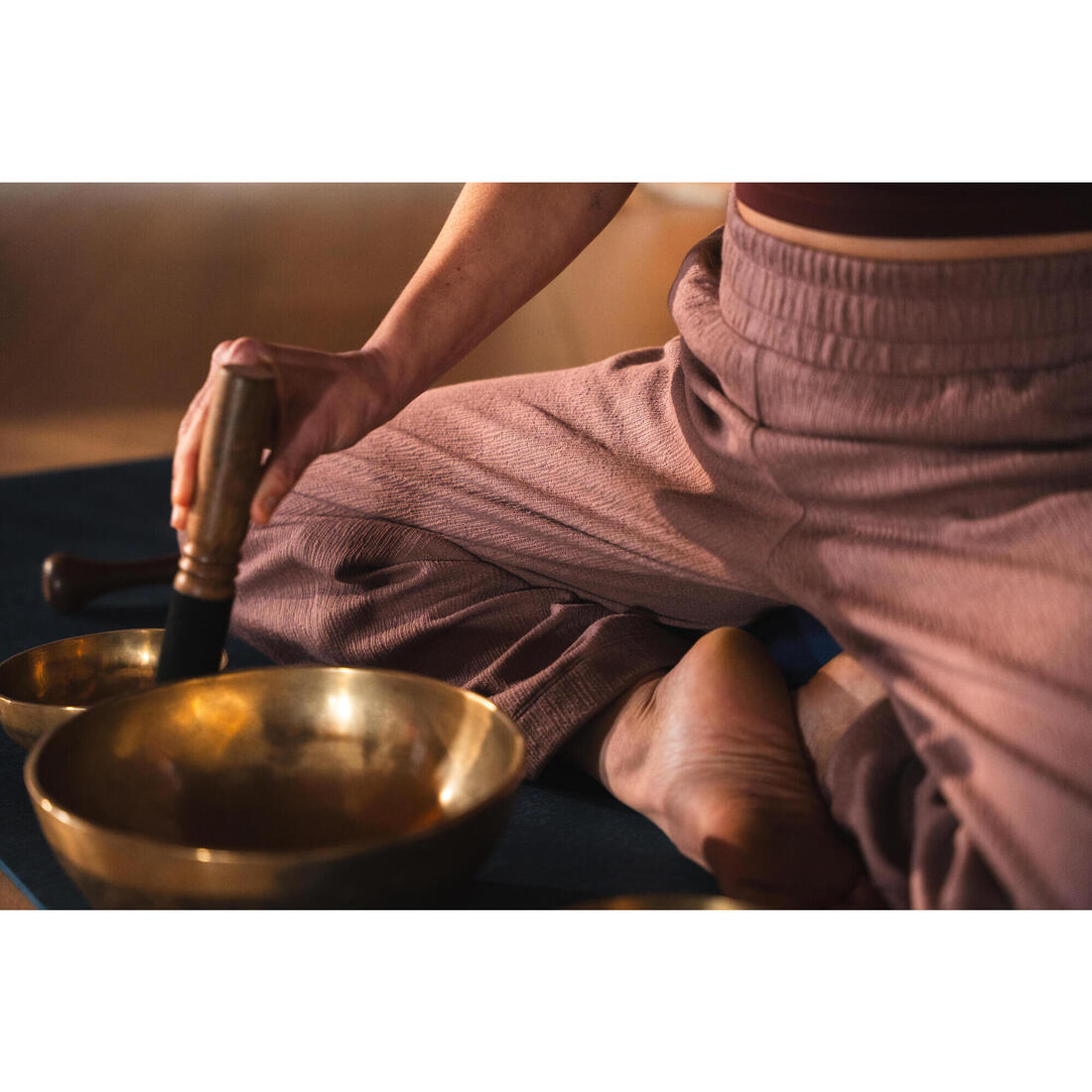 Pantalon de retraite yoga femme