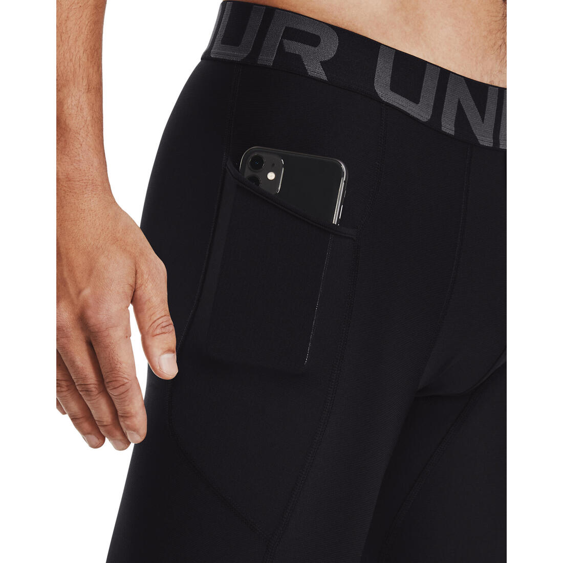 Legging HeatGear® pour homme, noir