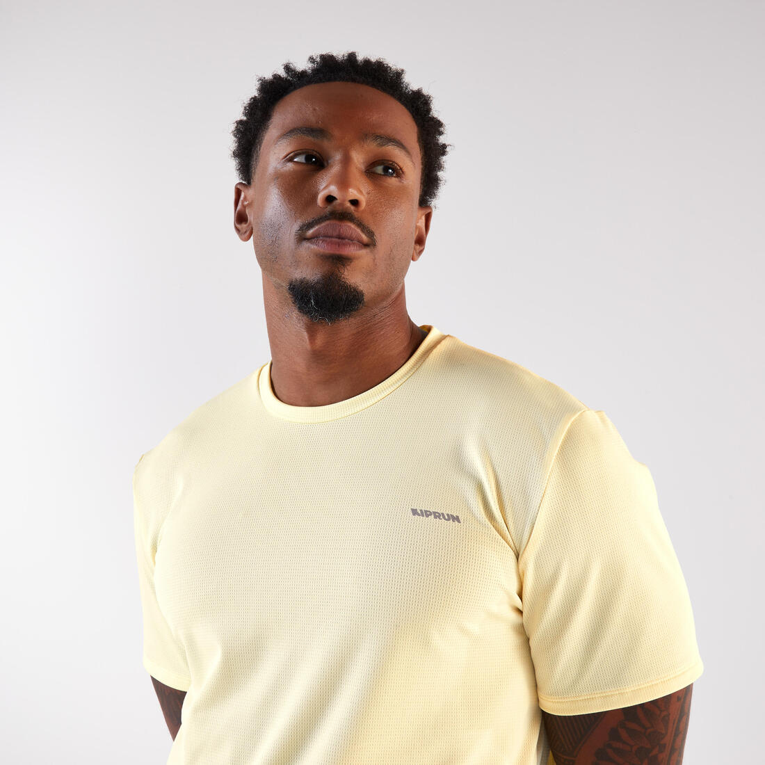 T-shirt de running respirant homme - kiprun run 500 dry