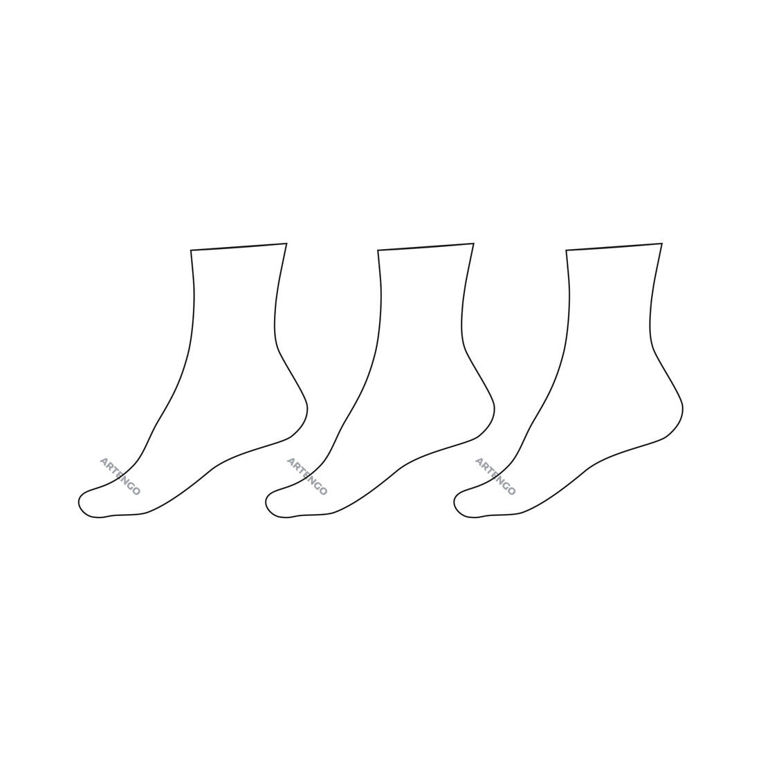 CHAUSSETTES DE SPORT HAUTES RS 160 LOT DE 3
