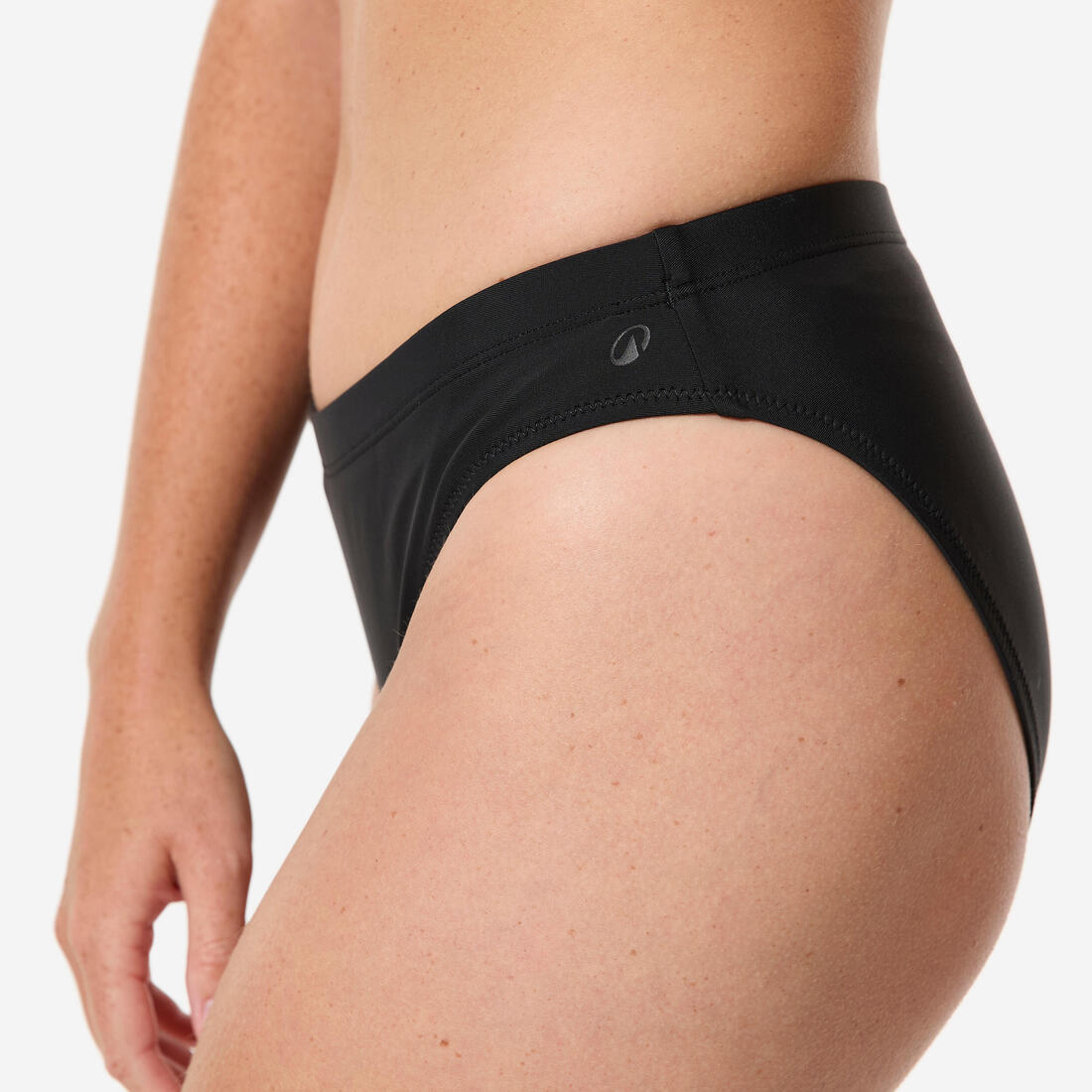 Bas de maillot de bain de natation femme, Vega noir