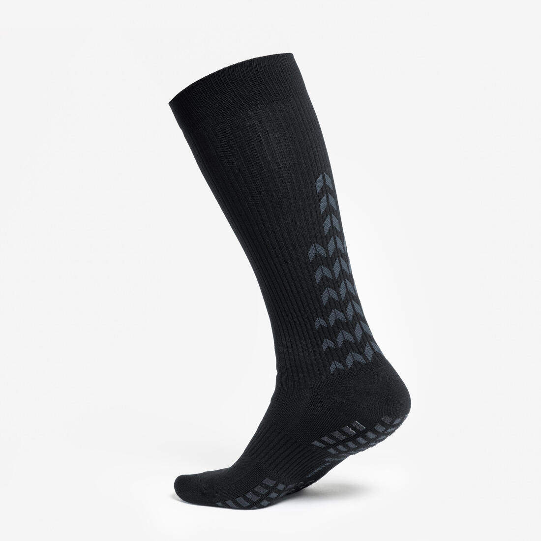 Chaussettes de foot mi-hautes anti-dérapantes adulte, Viralto II Mid