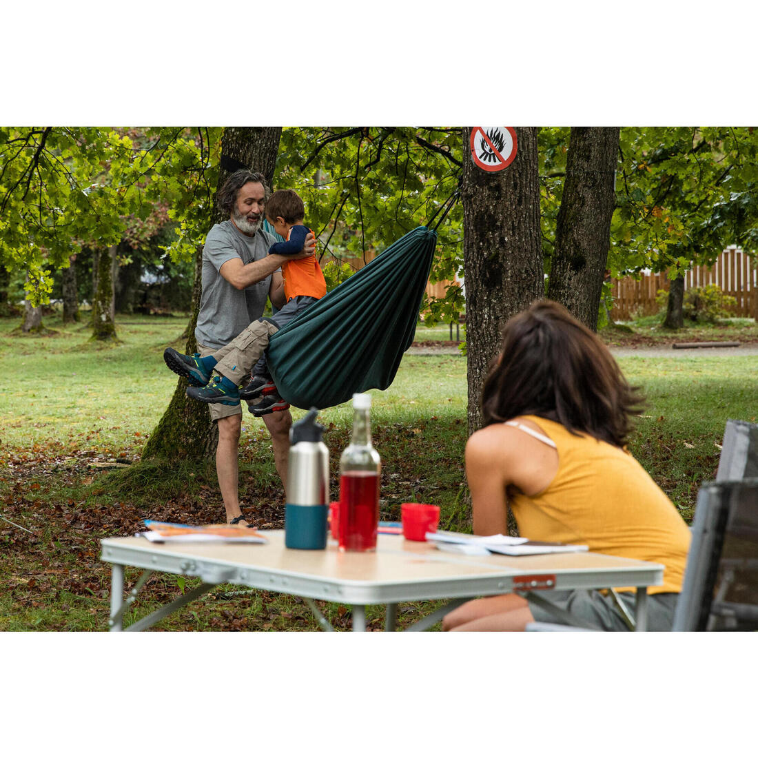 Hamac deux places en polycoton - Ultim Comfort 350 x 180 cm - 2 Personnes
