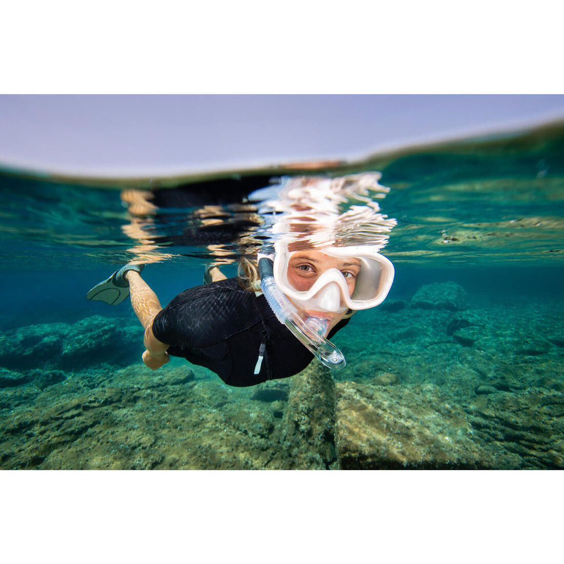 Kit plongée Masque et Tuba Snorkeling 100 adulte