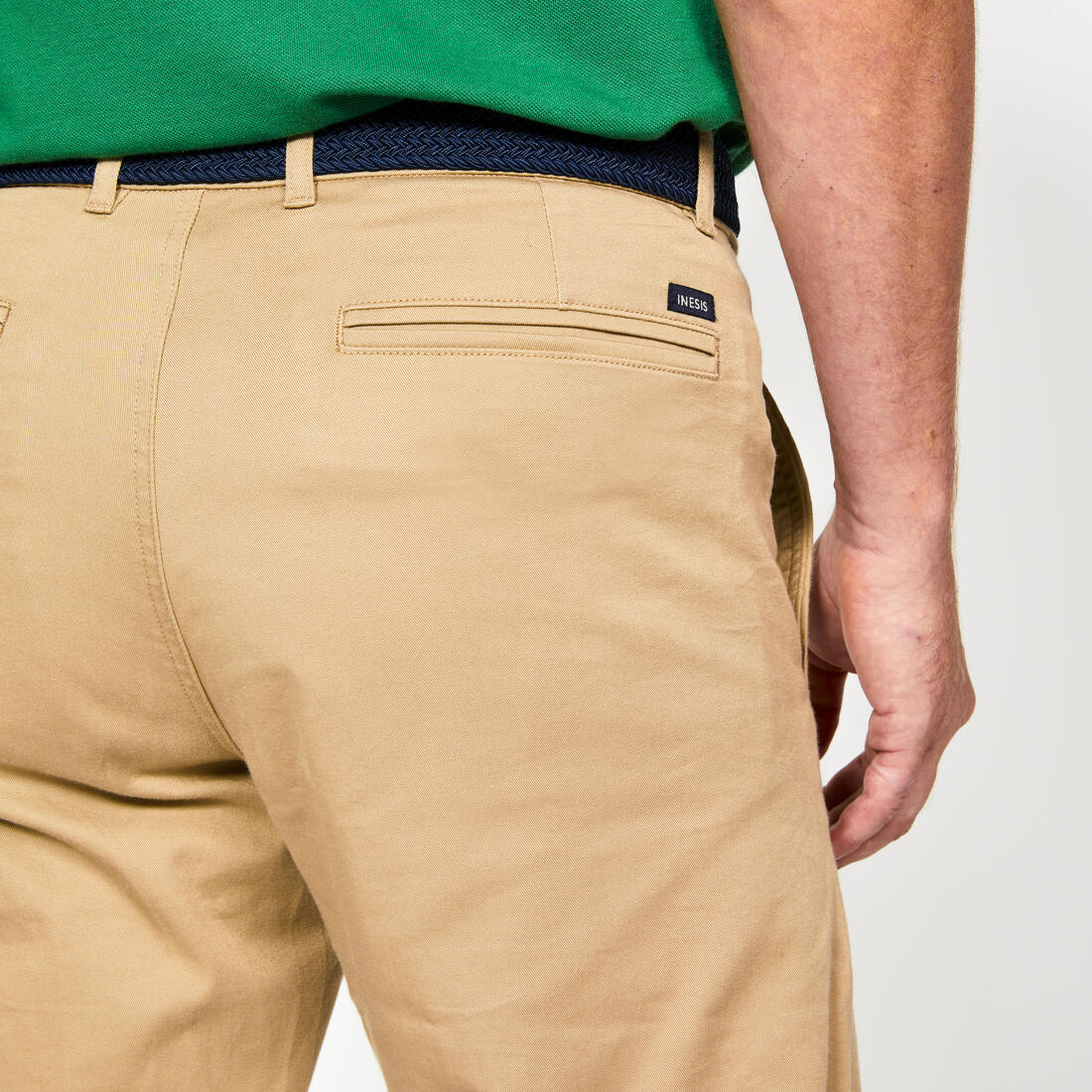 Pantalon de golf chino coton homme, MW500
