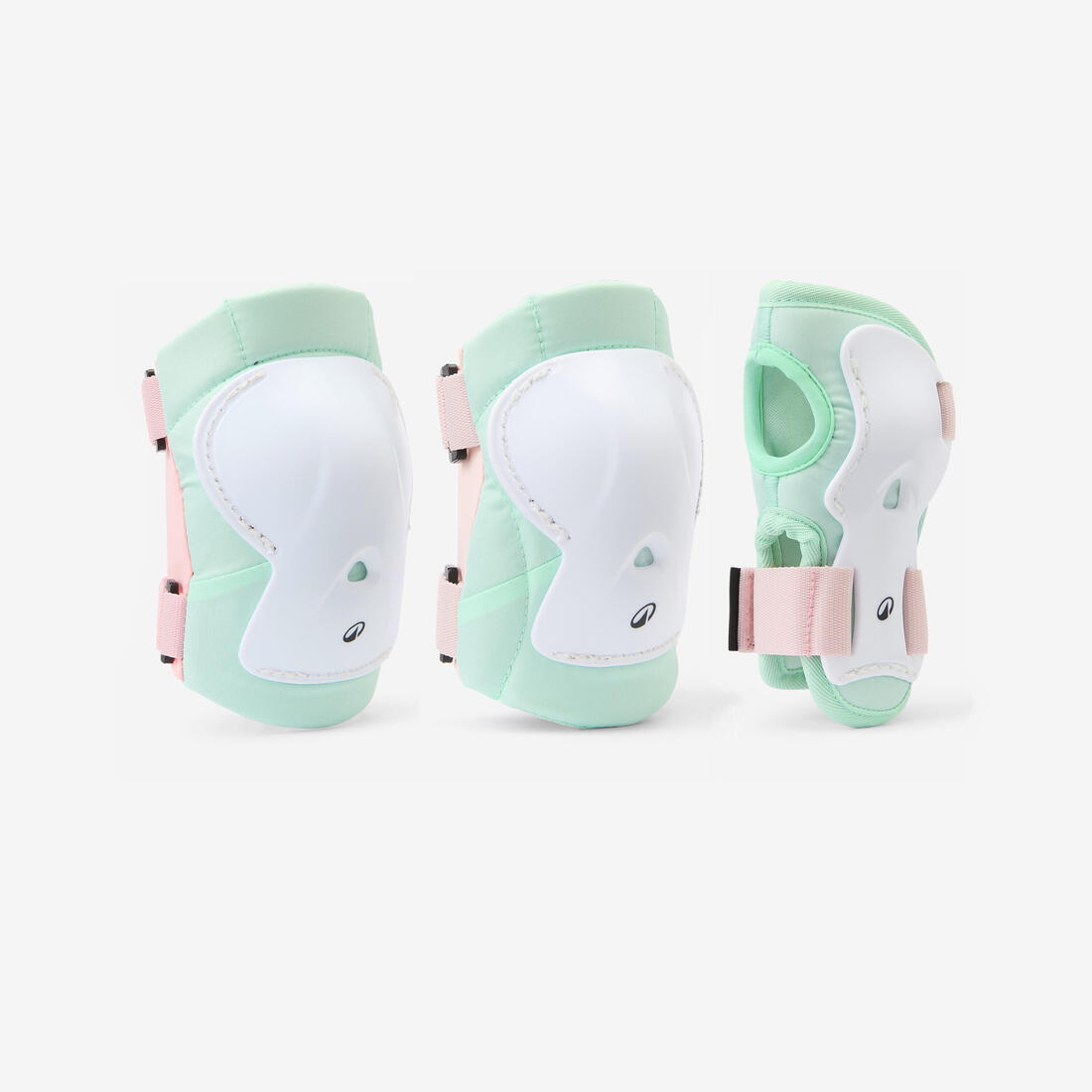 Set 3x2 protections roller trottinette skate enfant PLAY