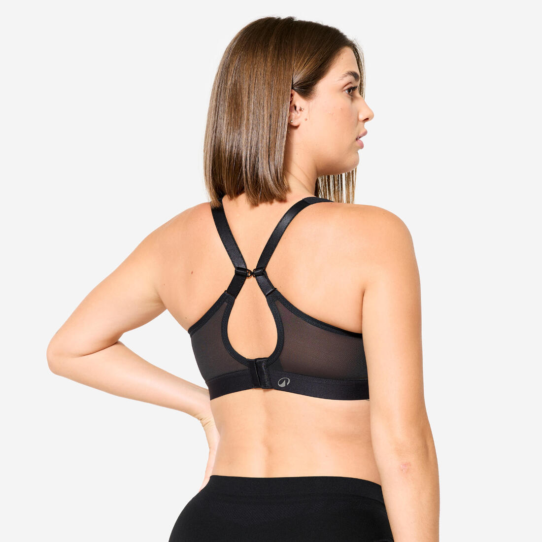 Brassière bretelles croisables maintien fort femme