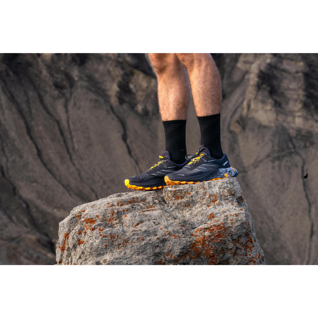 Chaussures de trail running homme EVADICT MT CUSHION 2 Noires Edition limitée