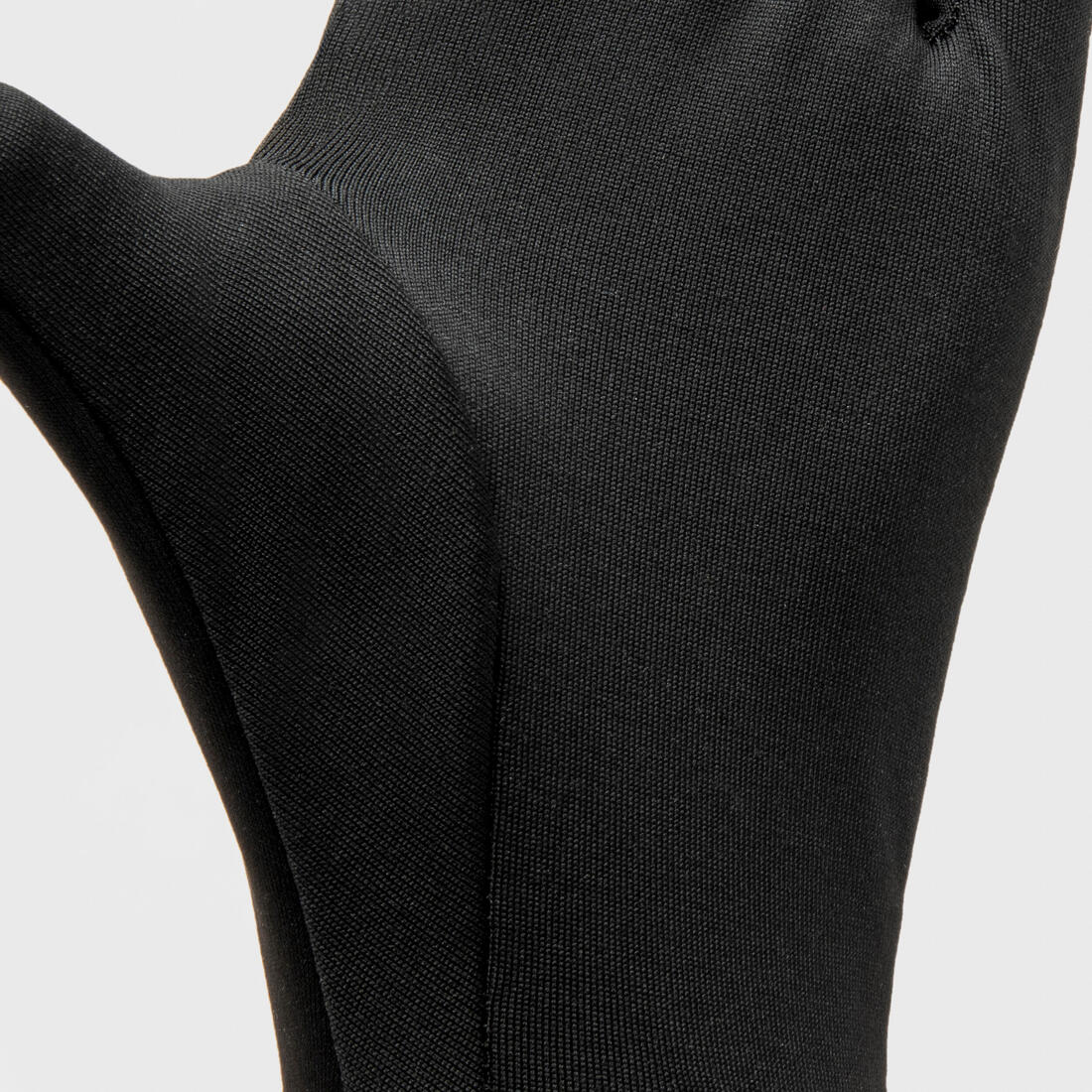 Gants de running tactiles adulte - kiprun warm+ 500 v2 noir