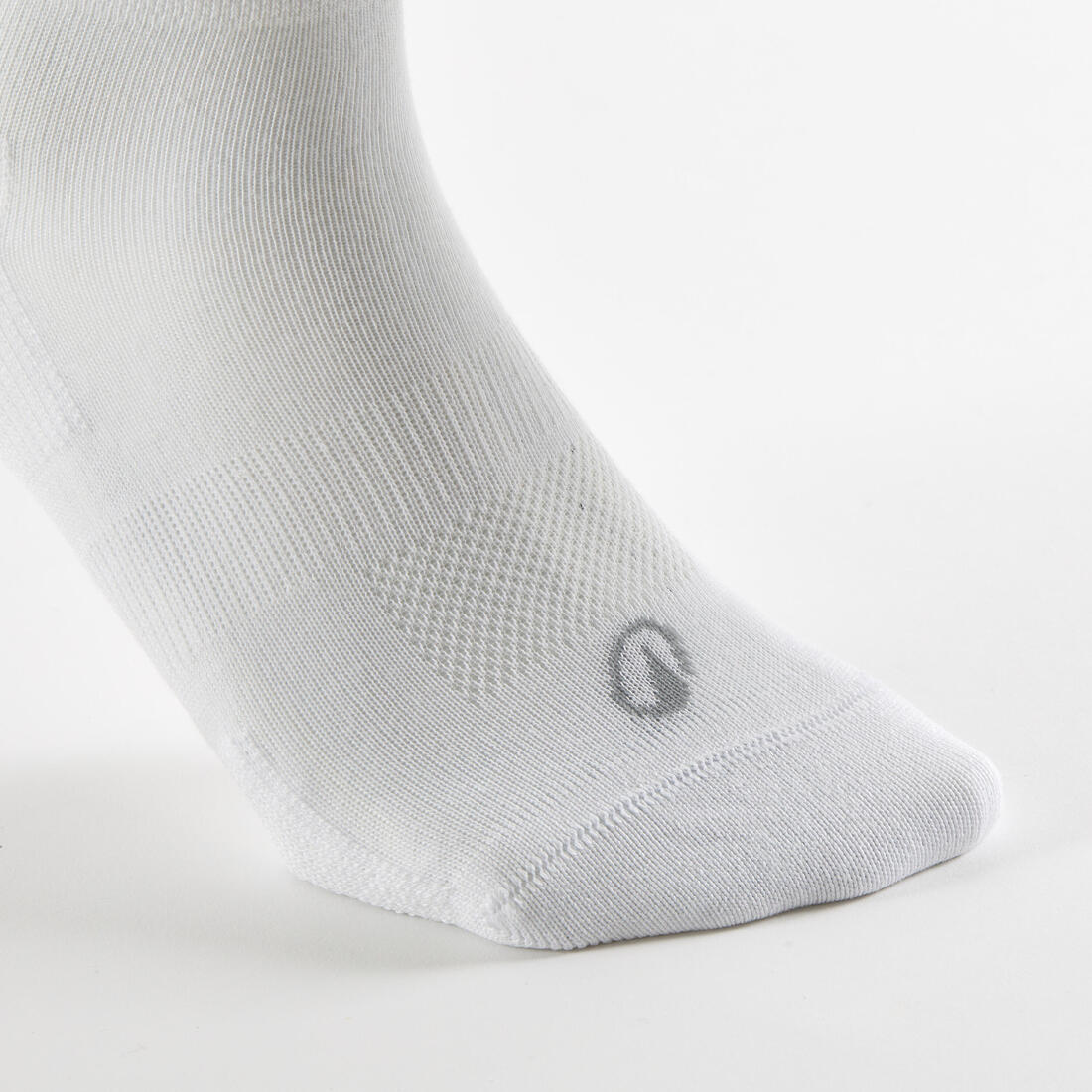 CHAUSSETTES DE SPORT MI-HAUTES RS 160 BLANCHES LOT DE 3.