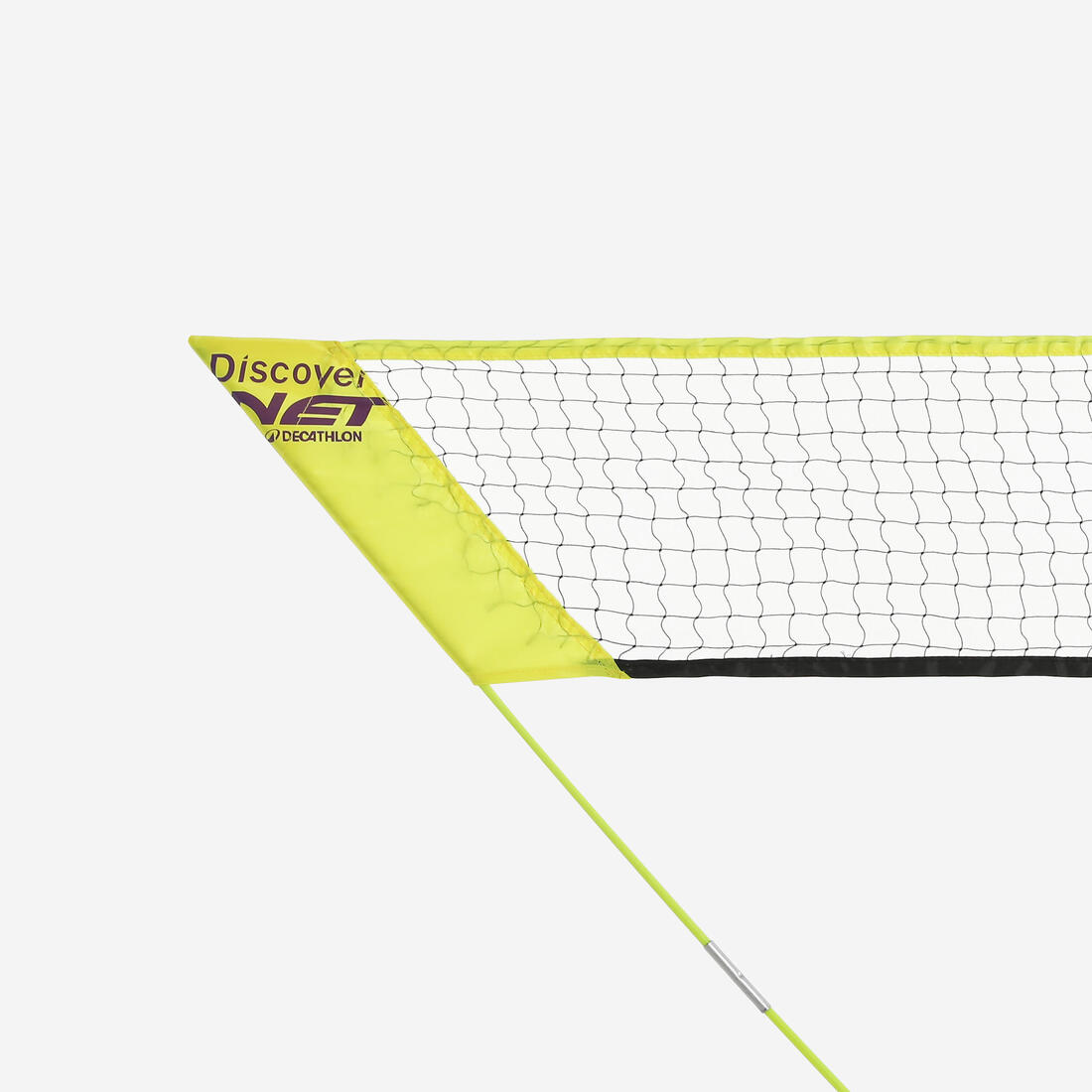 Set Filet de Badminton Portable Discover Set 3M V2 - Jaune
