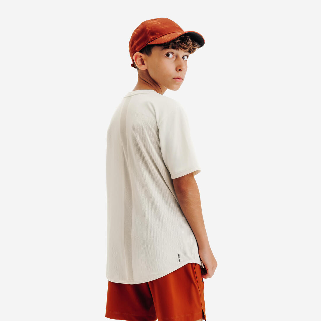 T-shirt de tennis Junior - T-shirt Light bleu foncé