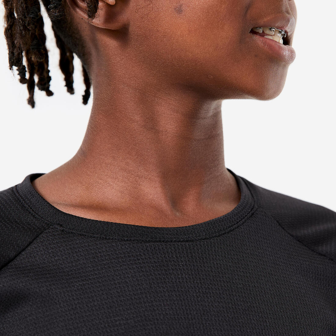Tee-shirt enfant synthétique uni mixte