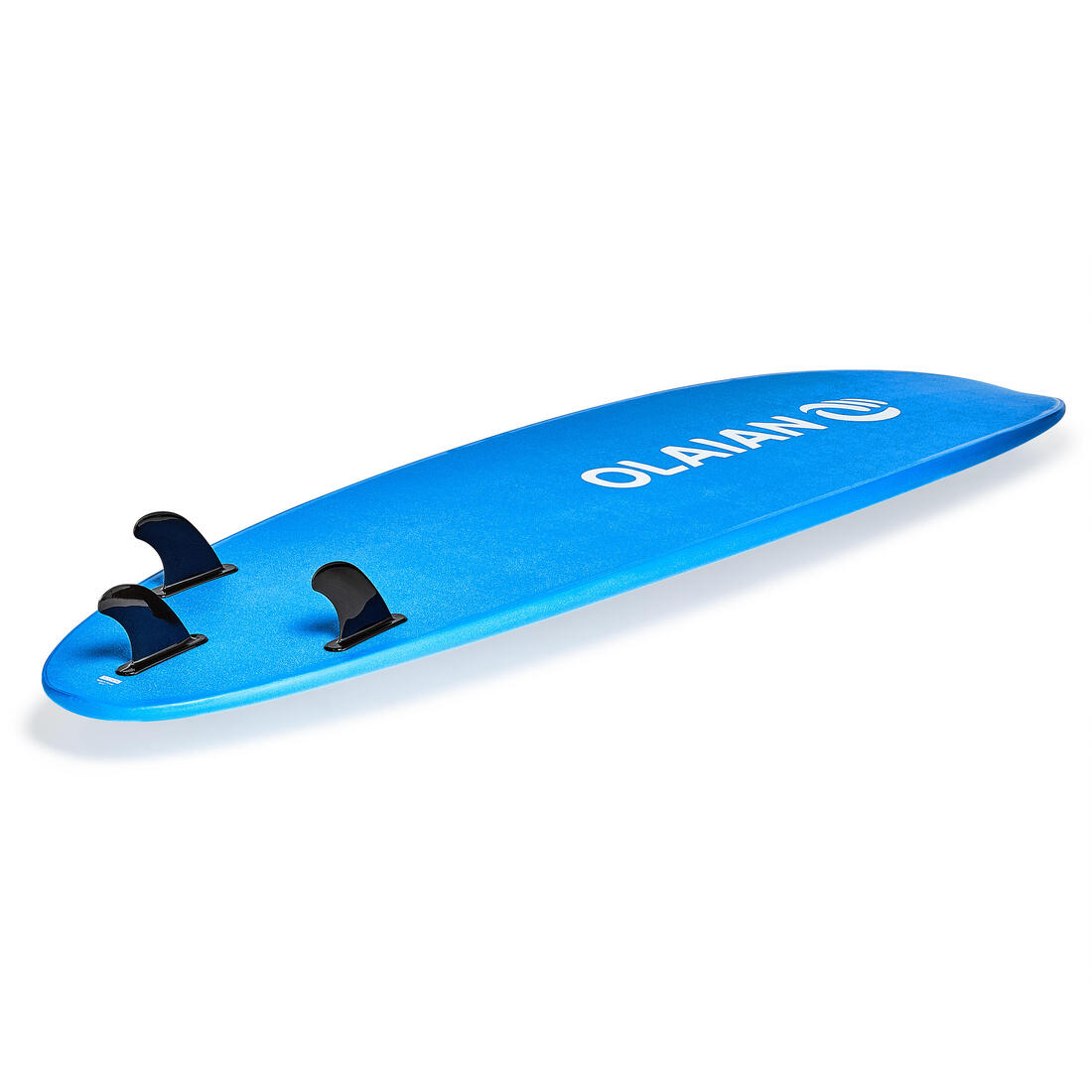 SURF MOUSSE 100 7'. Livrée avec 1 leash et 3 ailerons.