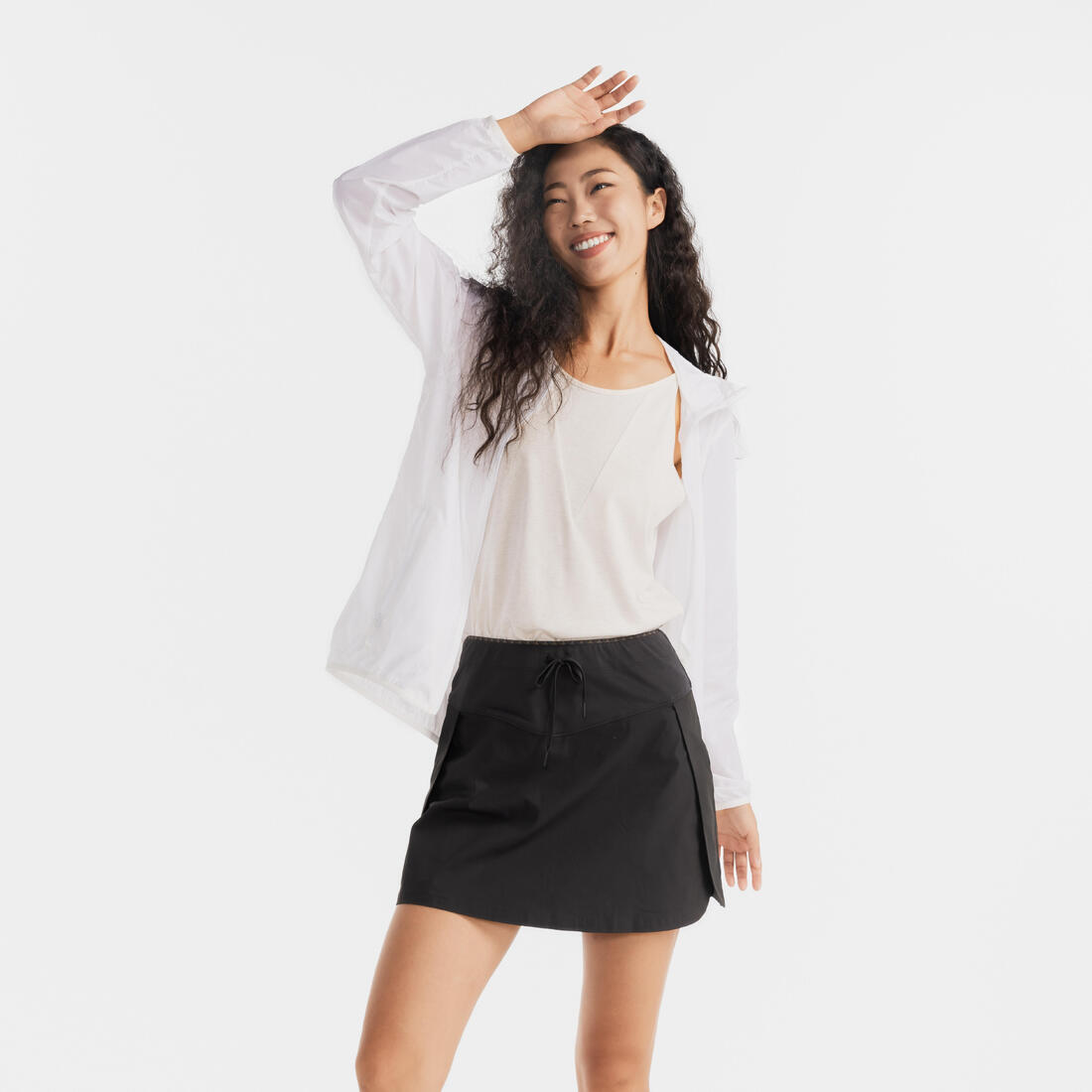 Jupe short de randonnée - nh500 - femme