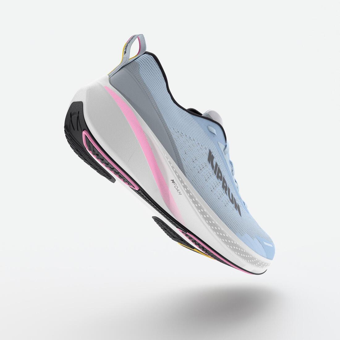 Chaussures de Running Femme, Kiprun Kipcore blanche