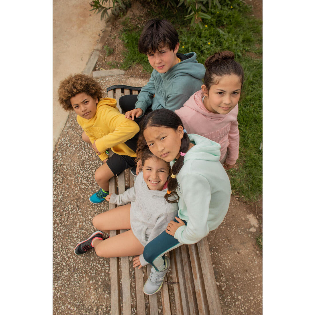 Sweat à capuche chaud enfant - 500