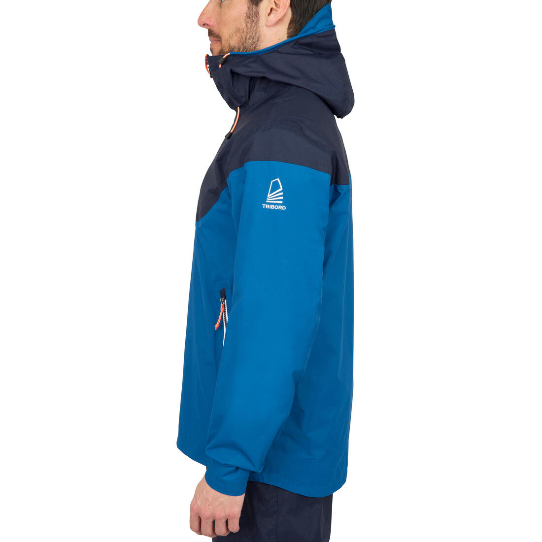Veste imperméable de voile - veste de pluie coupe vent sailing 100
