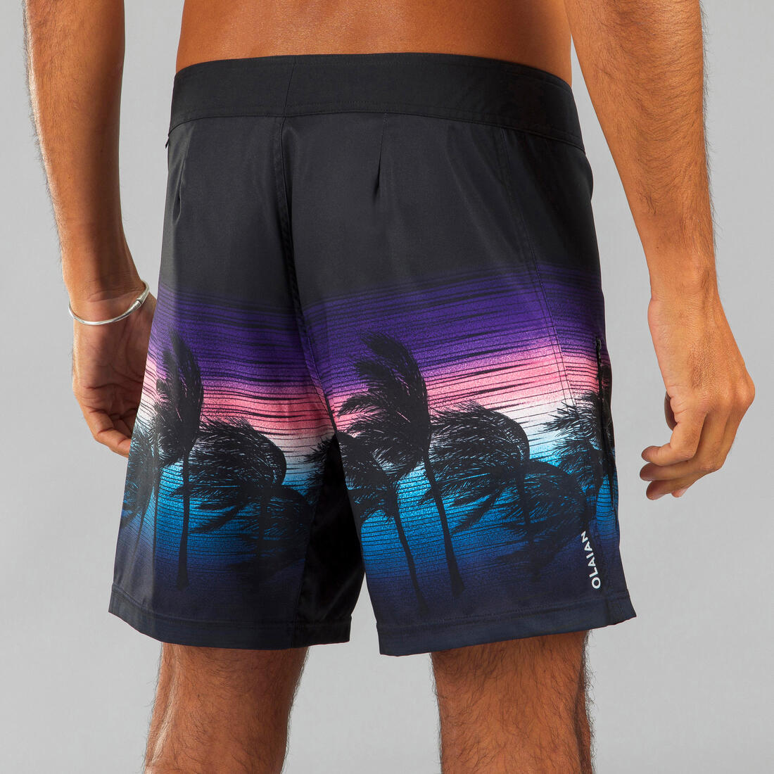 Surf boardshort court 500 line black