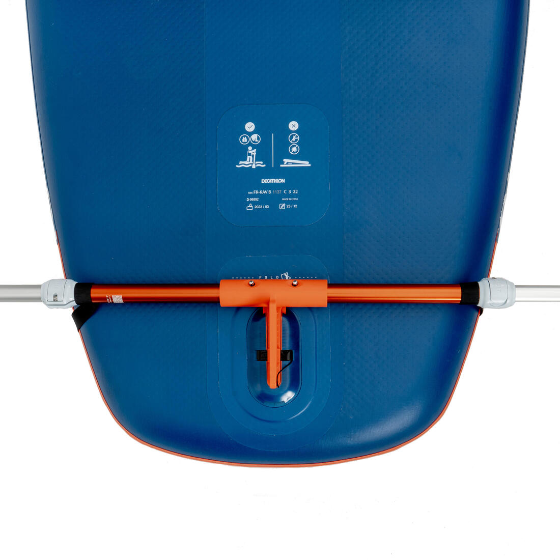 Chariot de transport ultra-compact pour sup et kayak