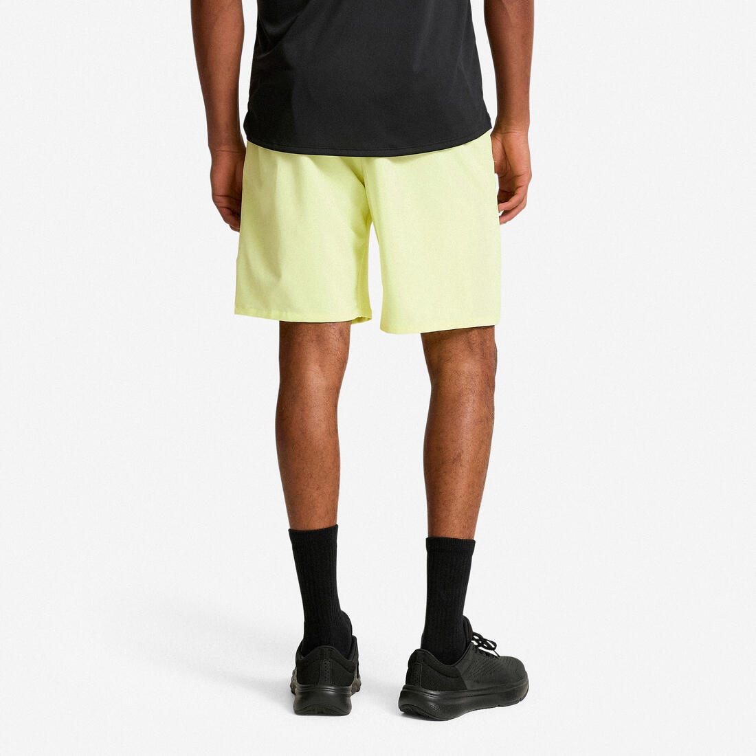 Short de fitness respirant poches zippées homme