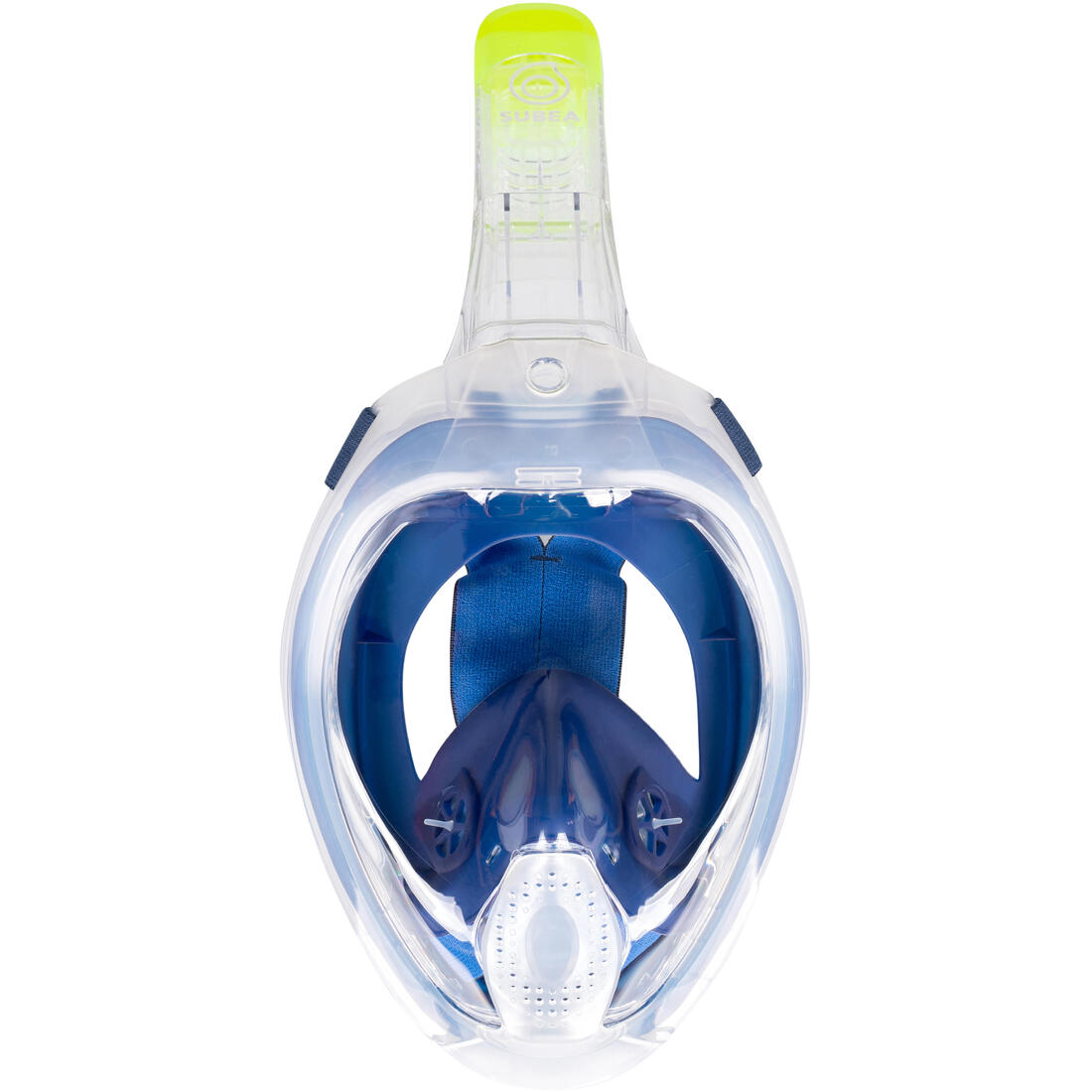 Masque snorkeling surface easybreath + avec valve acoustique > 10 ans - jungl