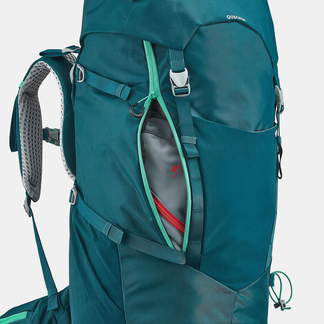 Sac à dos de randonnée 40+10L confortable et ventilé enfant, MH900