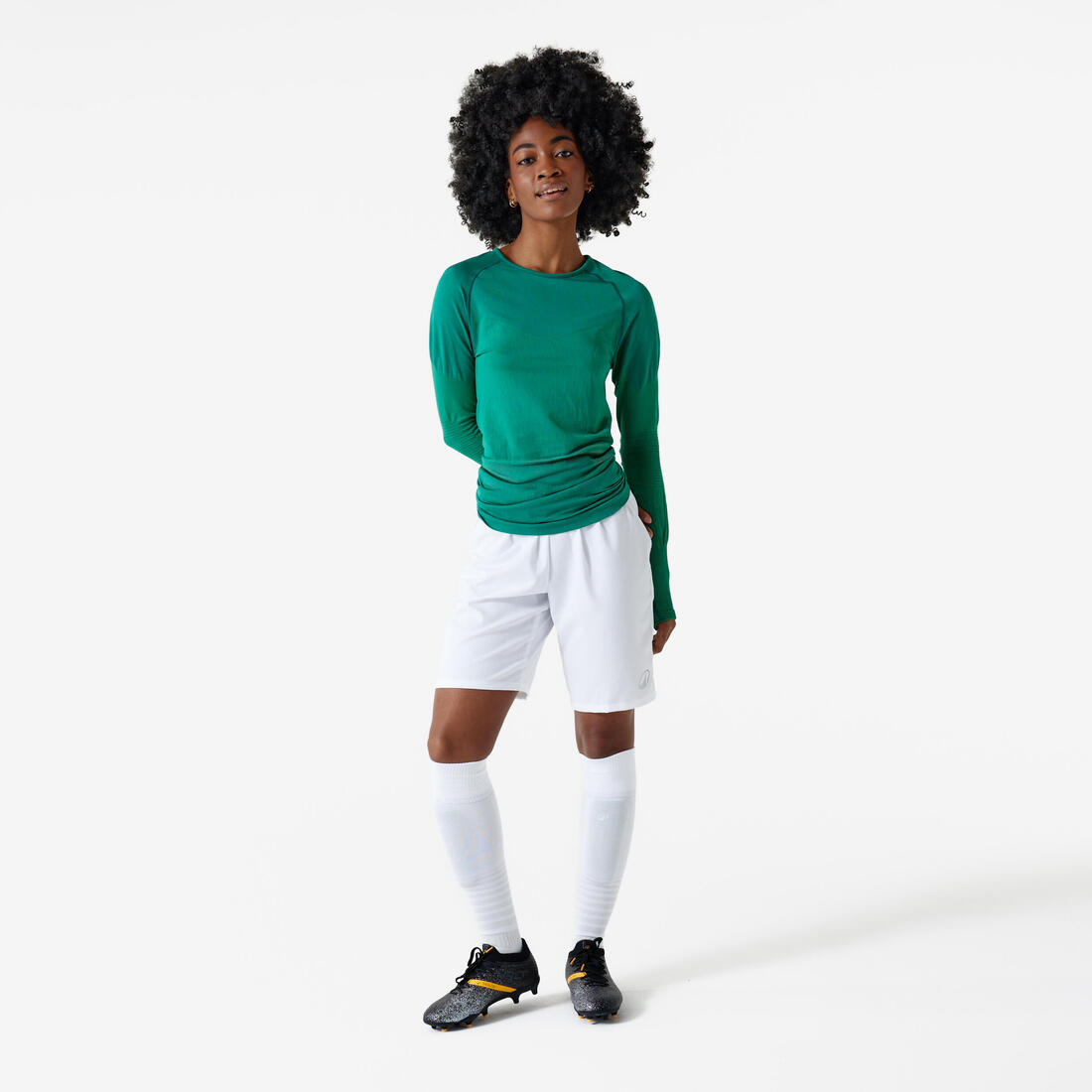Sous-maillot de foot thermique sans-couture manches longues, Keepdry