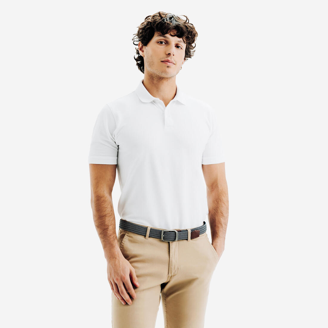 Ceinture golf tressée élastique & extensible