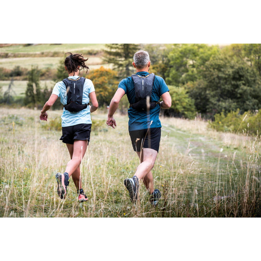 T-shirt de trail running résistant Homme - KIPRUN Run 500 Graph