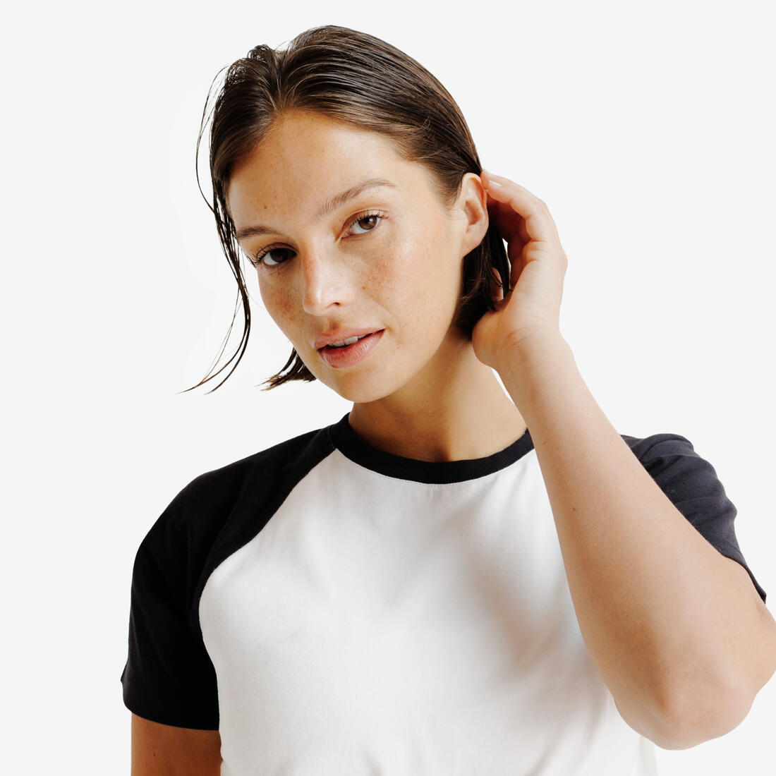 Tee-shirt femme, Heritage, blanc et