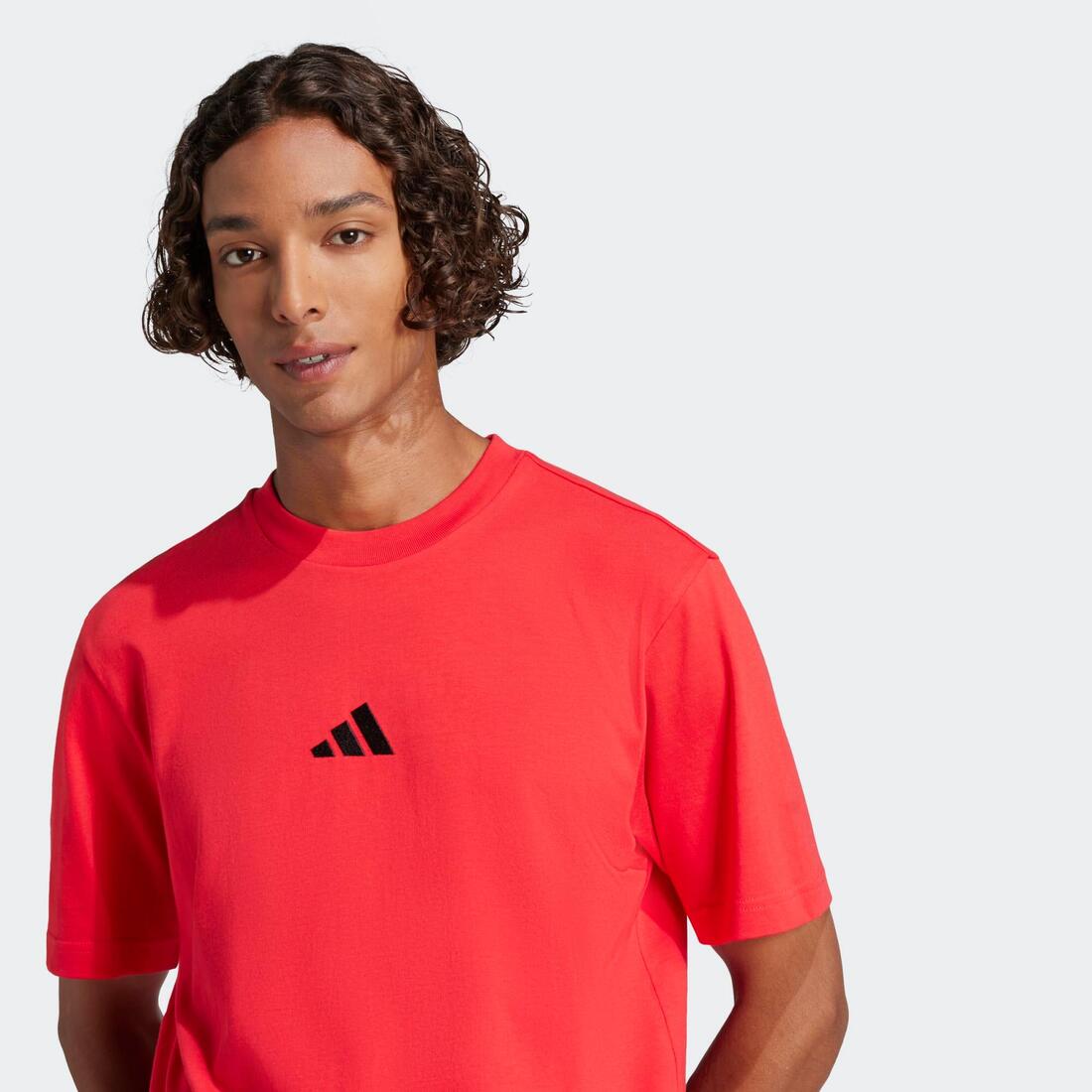 T-shirt de fitness en coton pour homme
