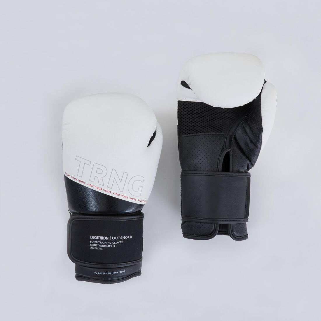 GANTS DE BOXE 120 NOIRS, GANTS D'ENTRAINEMENT