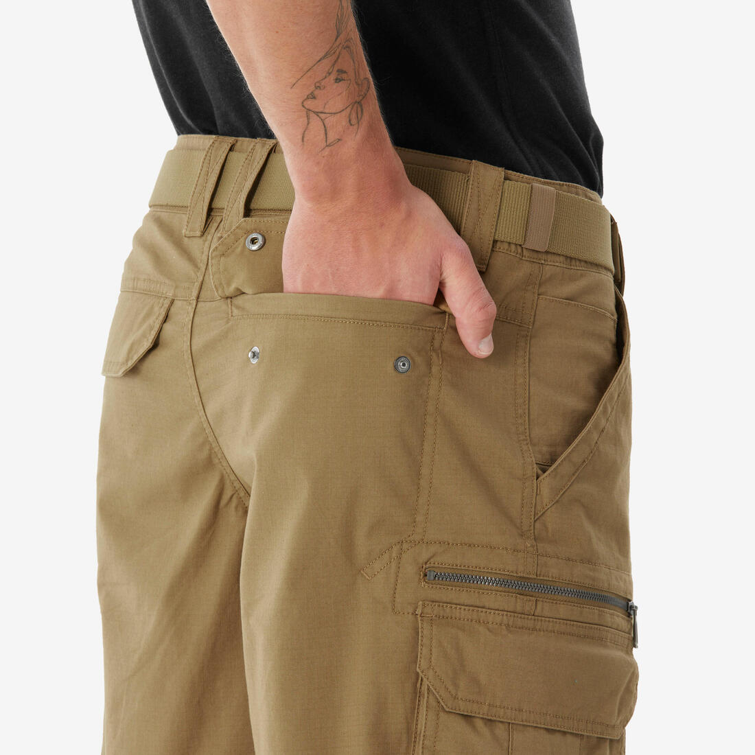 Short de randonnée homme, NH500 Cargo