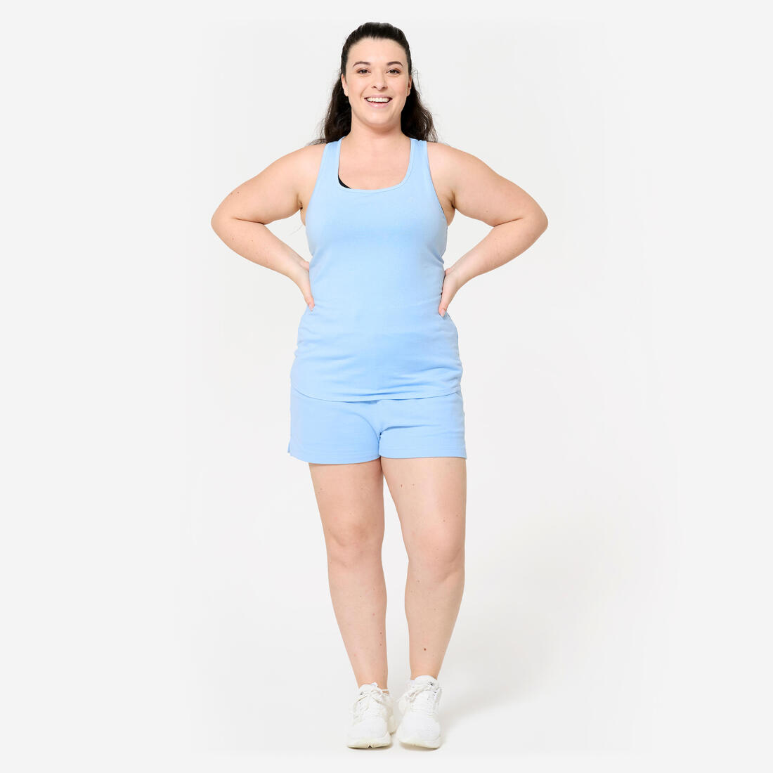 Short fitness femme - 520 écru