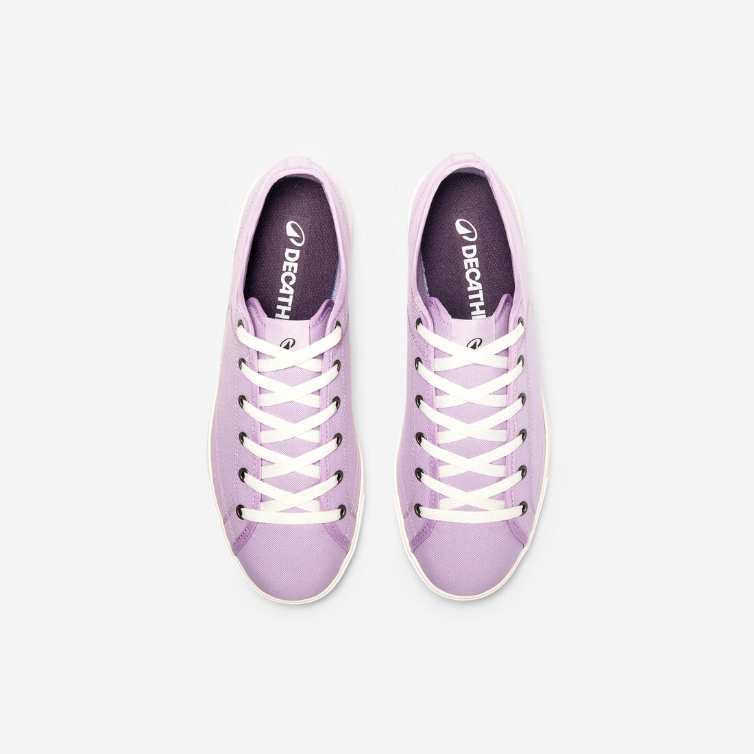 Baskets Purecourt 60 en toile femme, violet lilas