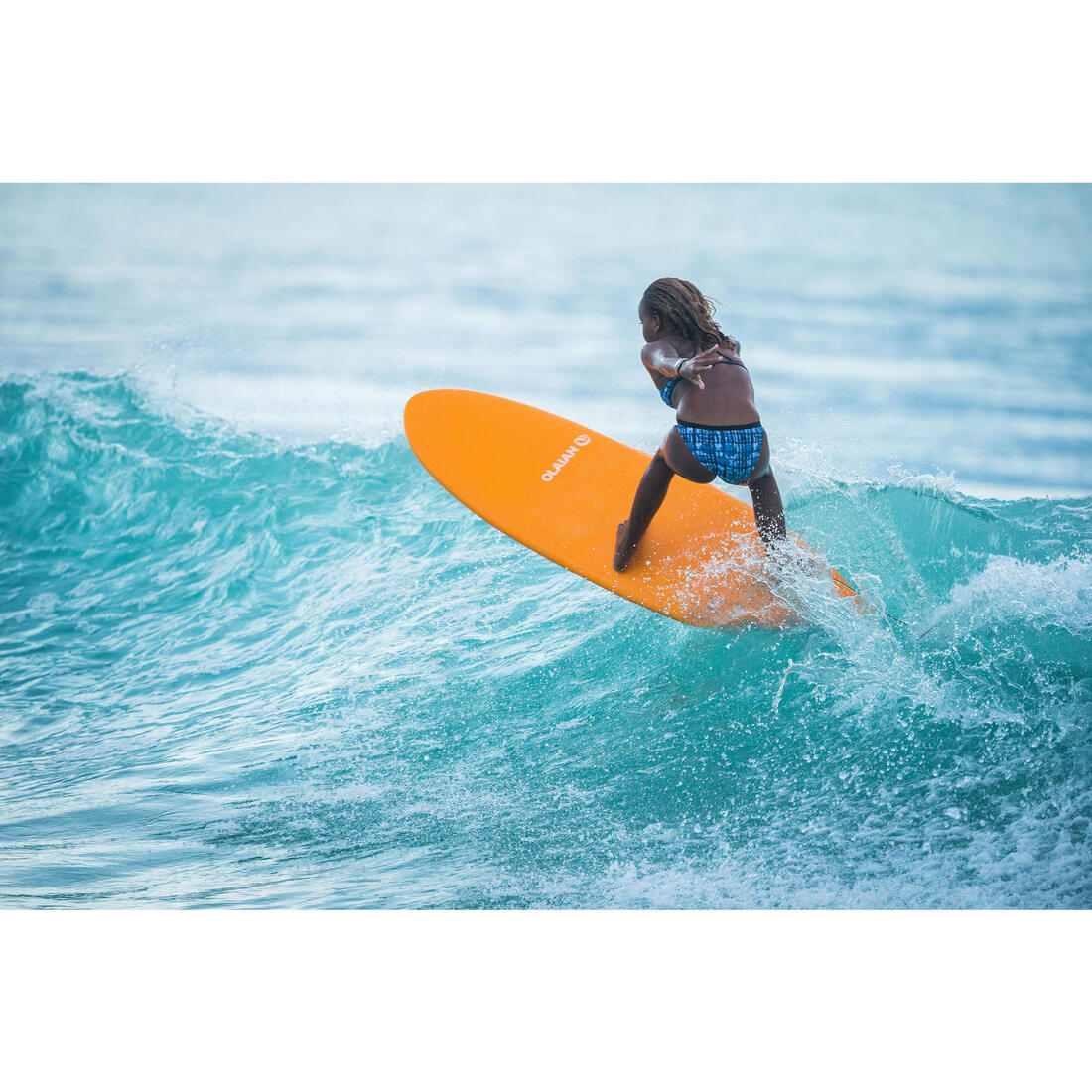 CULOTTE DE MAILLOT DE BAIN SURF FILLE MAEVA 500