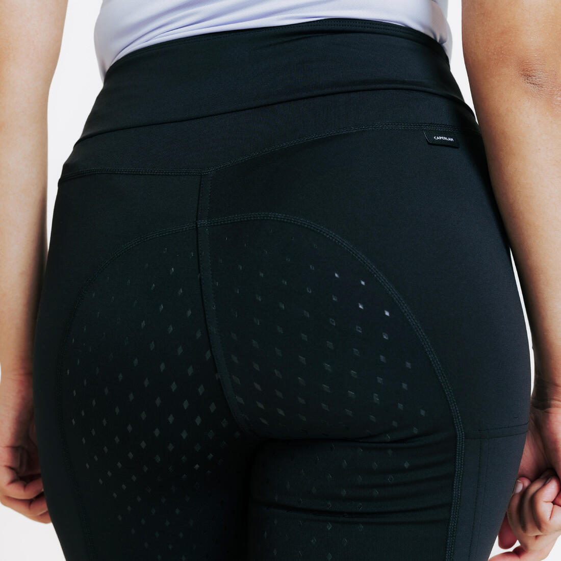 Legging équitation full grip Femme - 500 marine