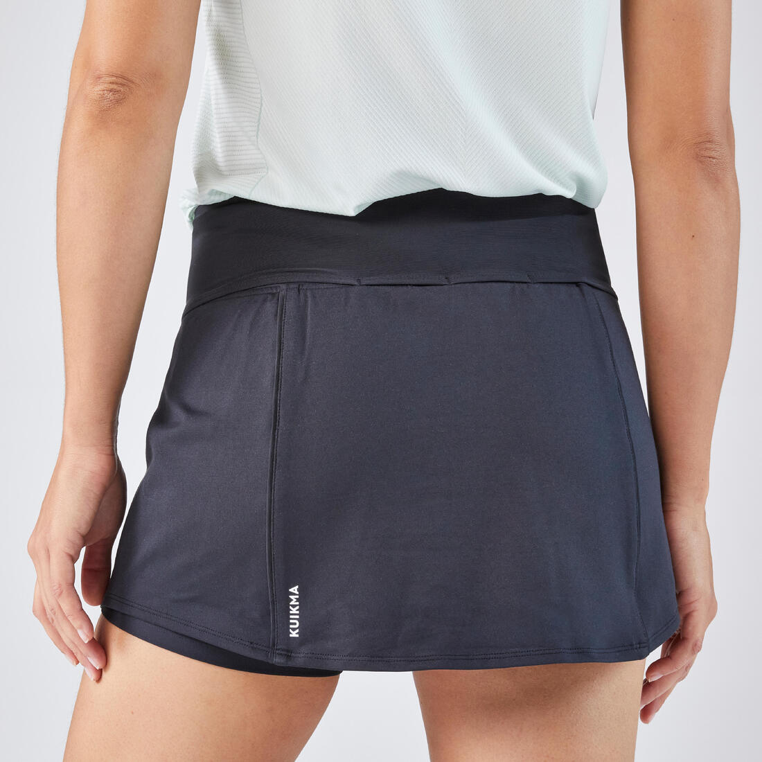 Jupe de tennis HIP BALL Femme - TSkirt Dry Hip Ball noir