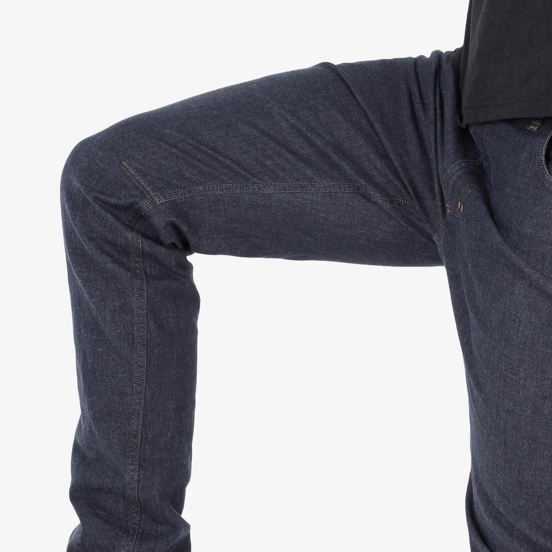 Pantalon de randonnée homme, NH500 Jeans bleu