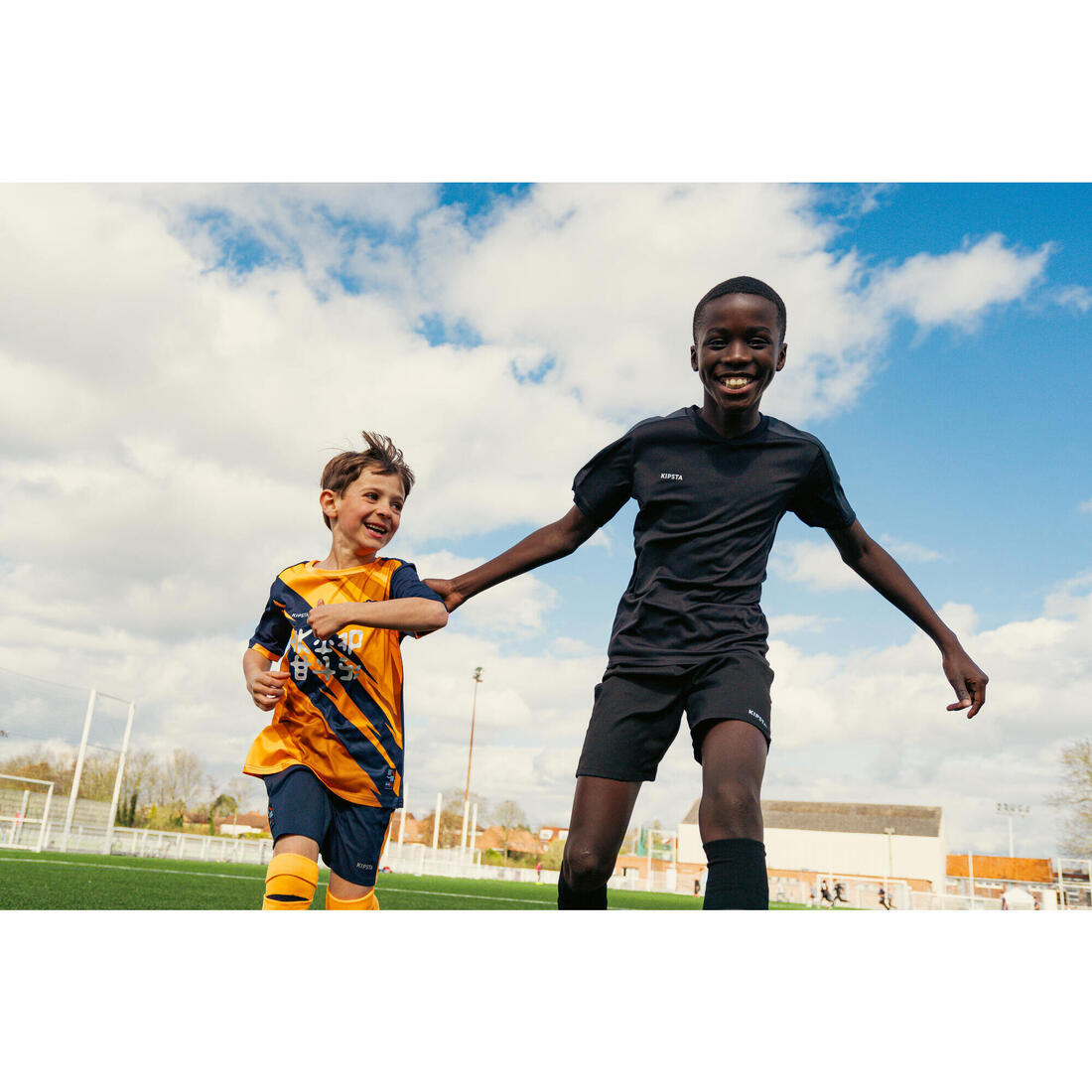 Maillot de Football enfant manches courtes ESSENTIEL