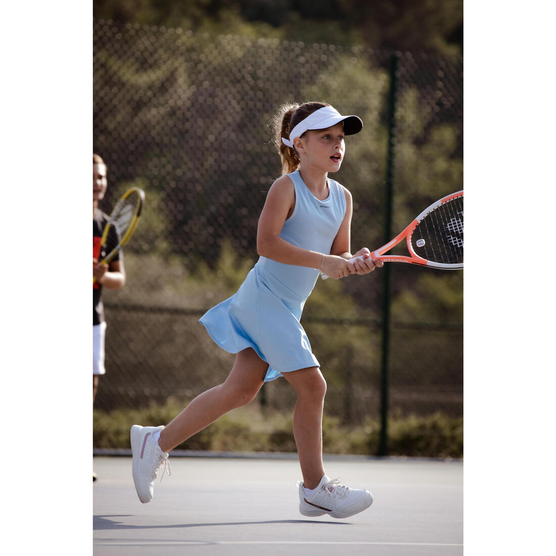 CHAUSSURES TENNIS ENFANT - TS500 FAST KD SCRATCH PINKFIRE