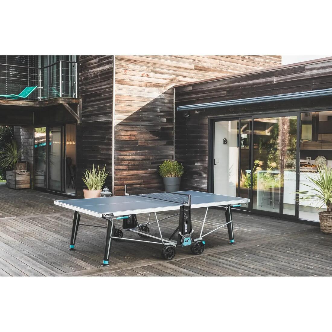 TABLE DE PING PONG EXTÉRIEURE 400X GRISE